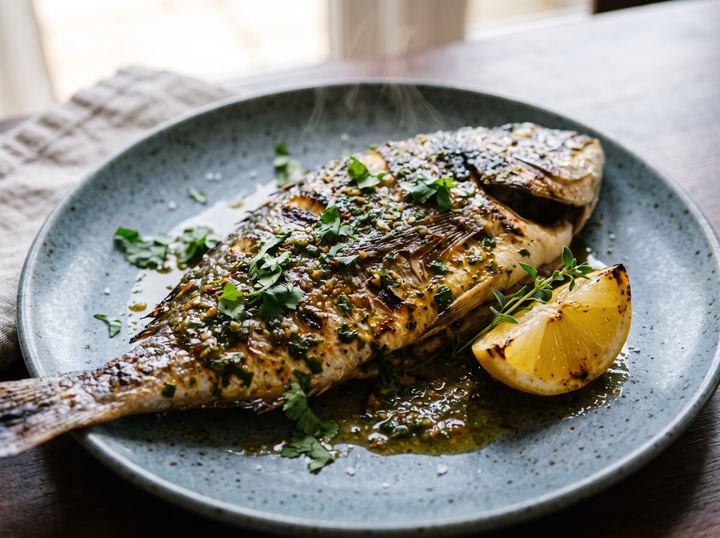 Grilled Chermoula Fish