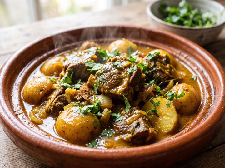 Lamb and Potato Tagine