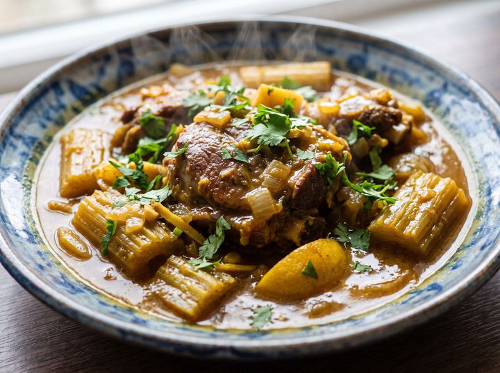 Lamb Tagine with Cardoons