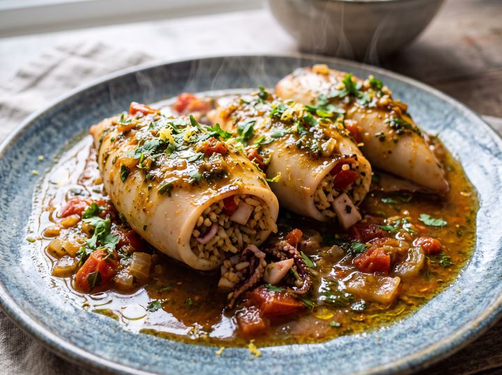 Stuffed Calamari