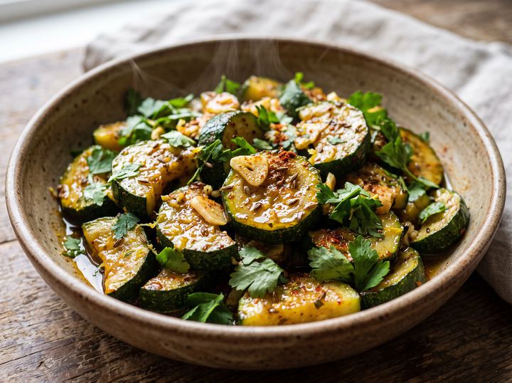 Zucchini Salad (Slada Ger'a)