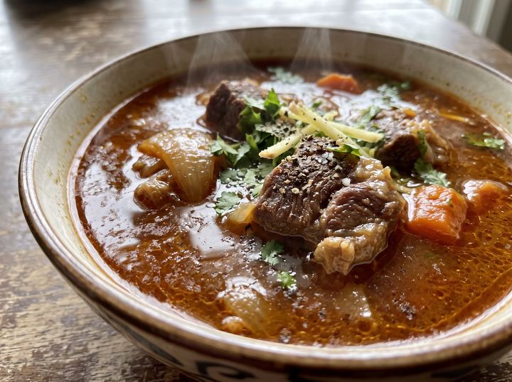 Pakistani Beef Broth Soup 2