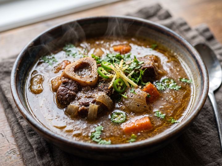 Pakistani Beef Broth Soup 3