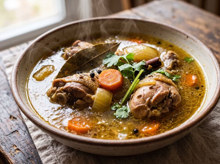 Pakistani Chicken Broth