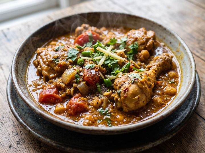 Pakistani Chicken Curry Pot