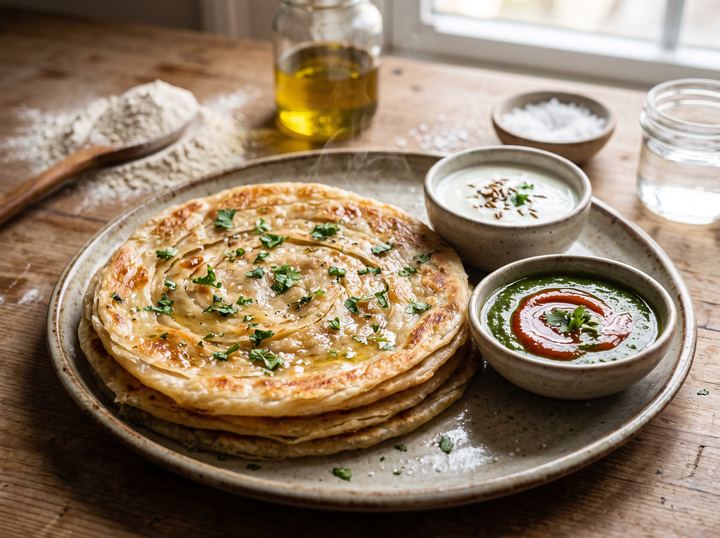Pakistani Griddle Bread 2