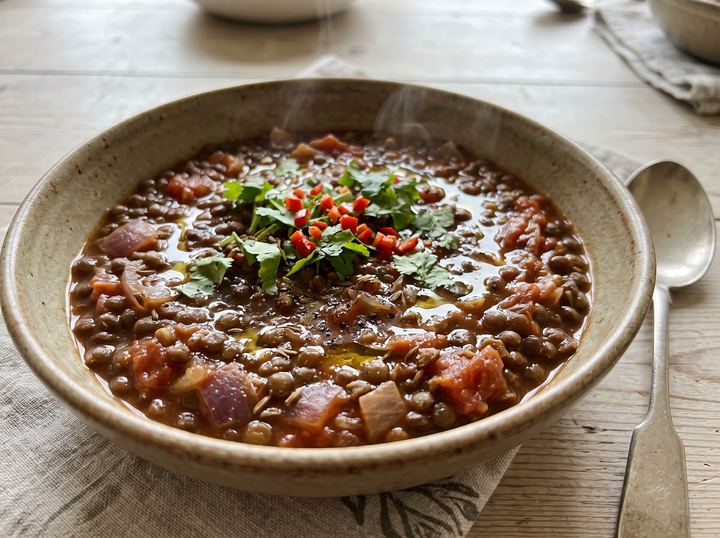 Pakistani Lentil Bowl