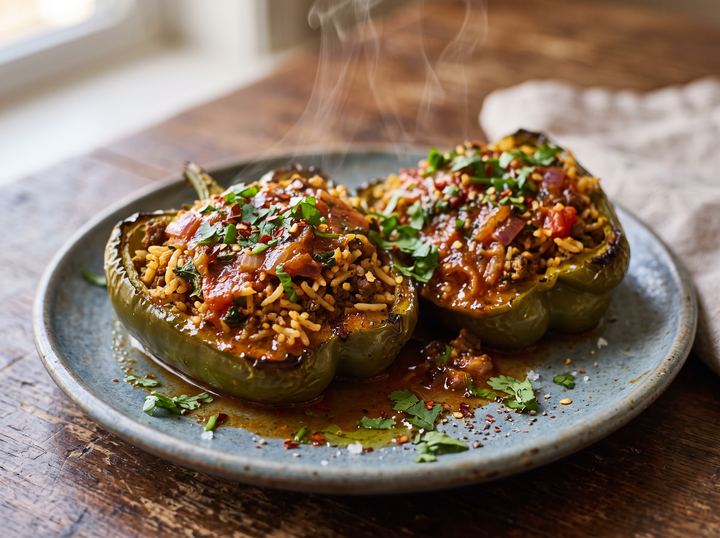 Pakistani Stuffed Peppers 2