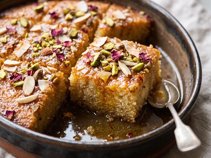 Pakistani Syrup Cake 2
