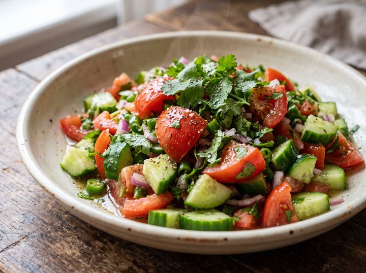 Pakistani Tomato Salad 2
