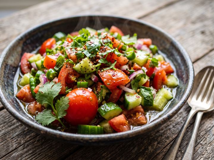 Pakistani Tomato Salad