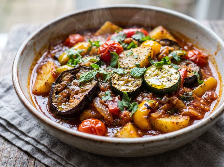 Pakistani Vegetable Bake