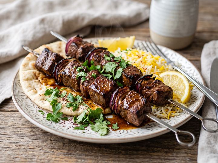 Persian Beef Skewers