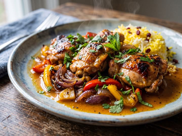 Persian Chicken Sauté
