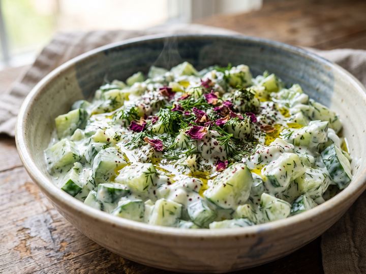 Persian Cucumber Salad 2