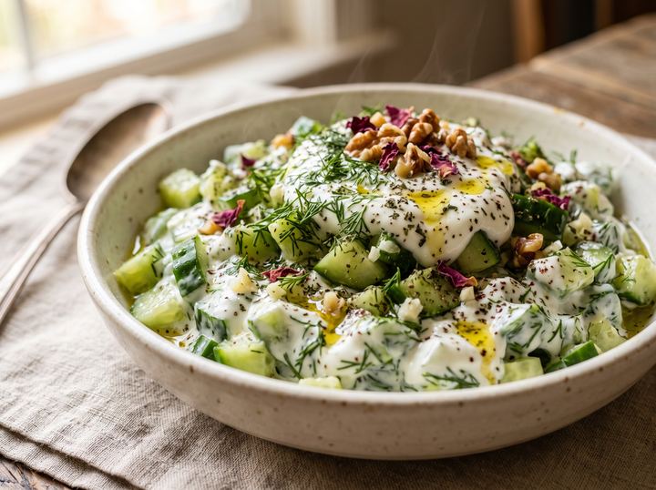 Persian Cucumber Salad 3