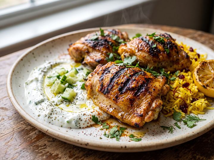 Persian Grilled Chicken Thighs 2