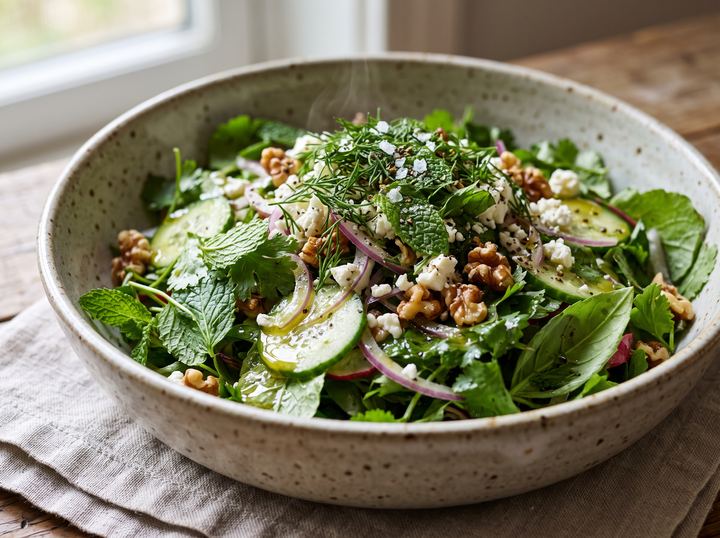 Persian Herb Salad 2