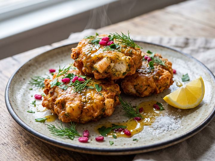 Persian Seafood Fritters 3