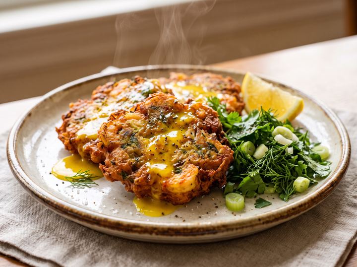 Persian Seafood Fritters