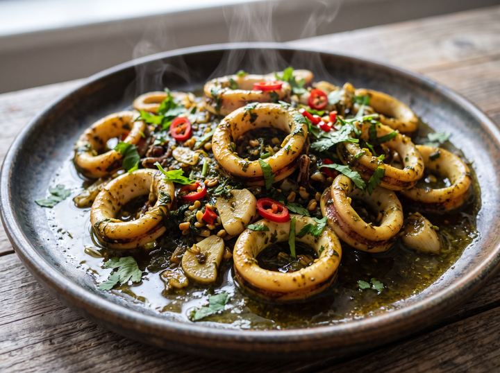 Persian Squid Stir-Fry 2