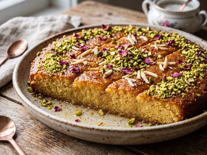 Persian Sweet Syrup Cake 2