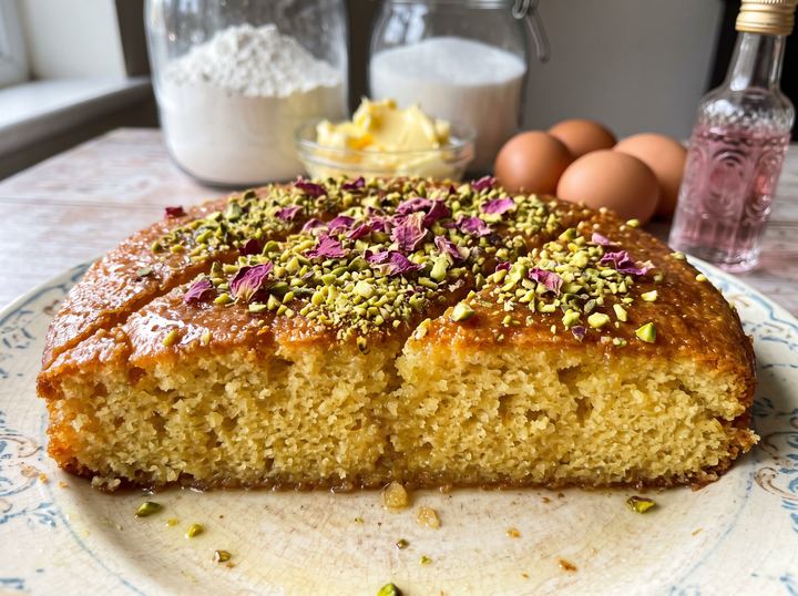 Persian Sweet Syrup Cake