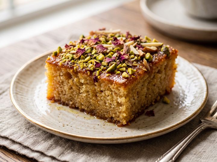 Persian Syrup Cake