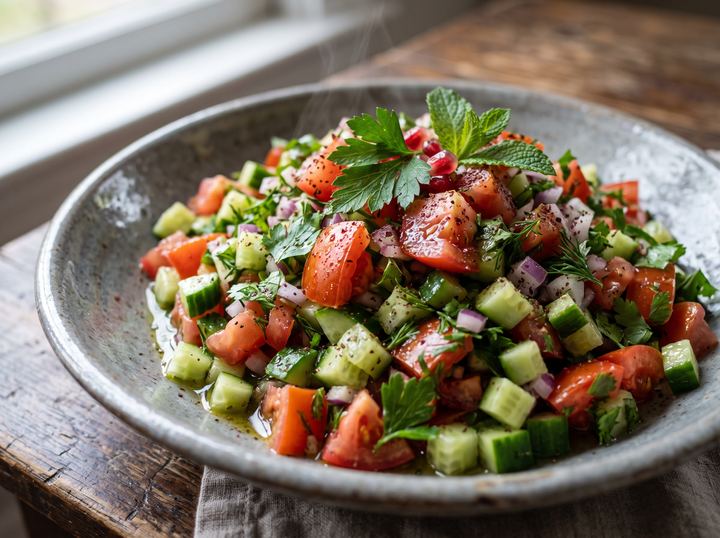 Persian Tomato Salad