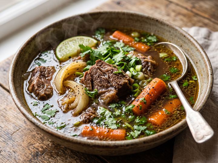 Peruvian Beef Broth Soup 2