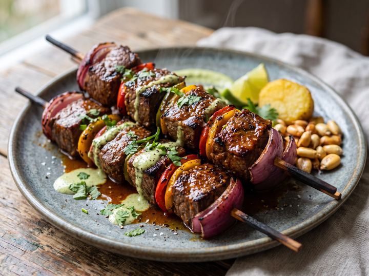Peruvian Beef Skewers 2
