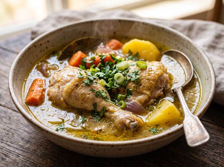 Peruvian Chicken Broth 3