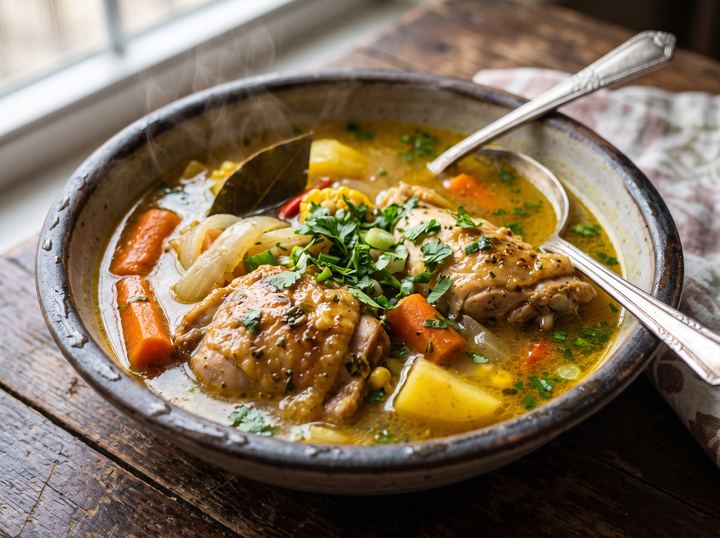 Peruvian Chicken Broth