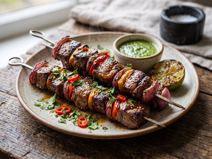 Peruvian Grilled Skewers 3