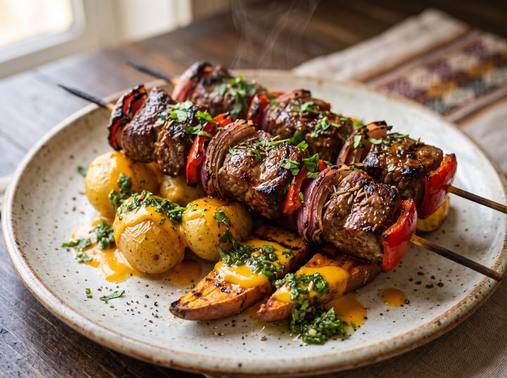 Peruvian Grilled Skewers
