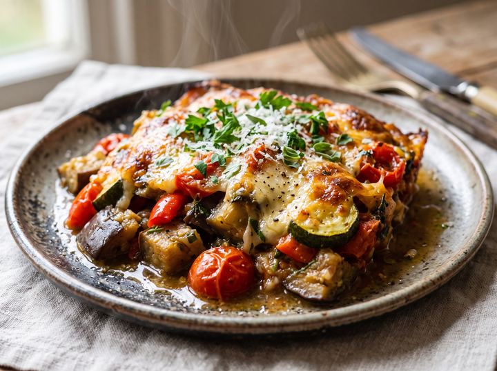 Peruvian Vegetable Bake