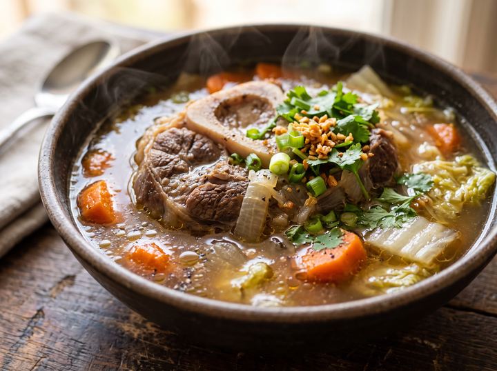 Filipino Beef Broth Soup 3
