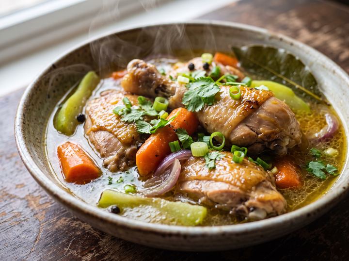 Filipino Chicken Broth 2
