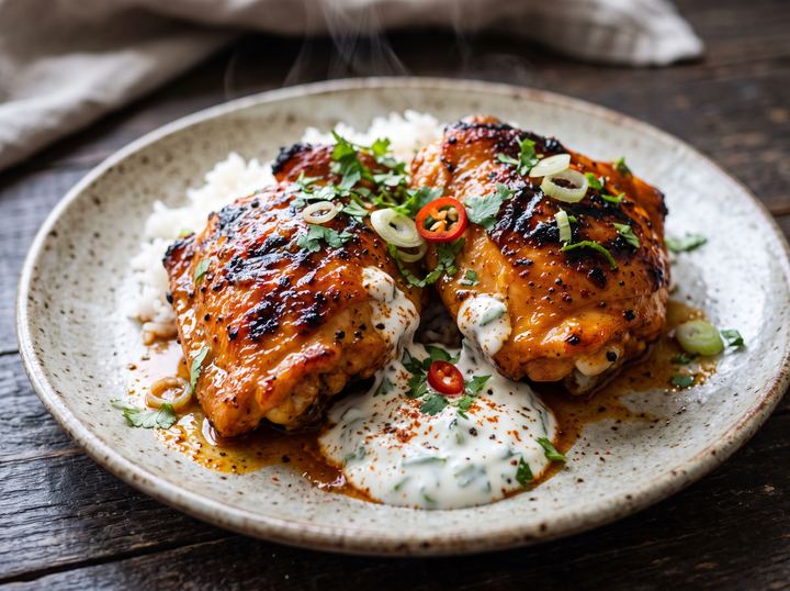 Filipino Grilled Chicken Thighs