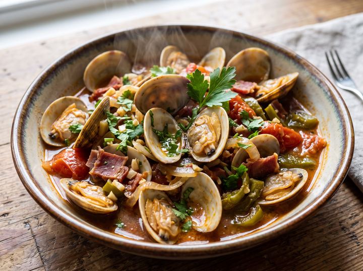 Amêijoas na Cataplana