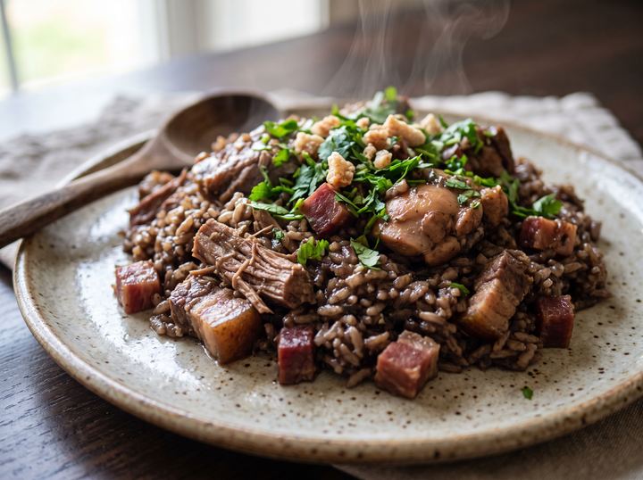 Arroz de Sarrabulho à Moda de Ponte de Lima