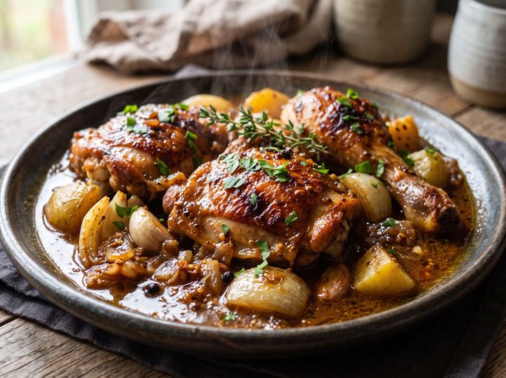 Frango com Cerveja no Forno