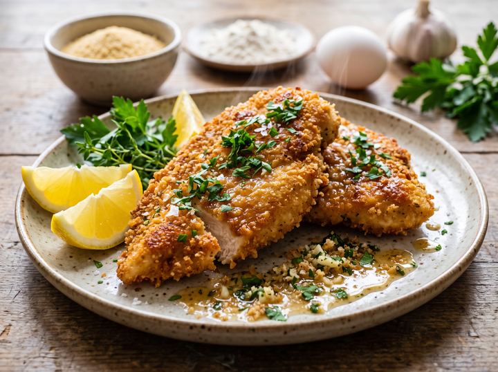 Peito de Frango Panado à Portuguesa