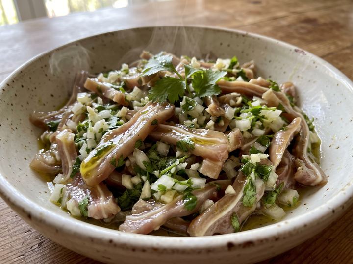 Salada de Orelha de Porco