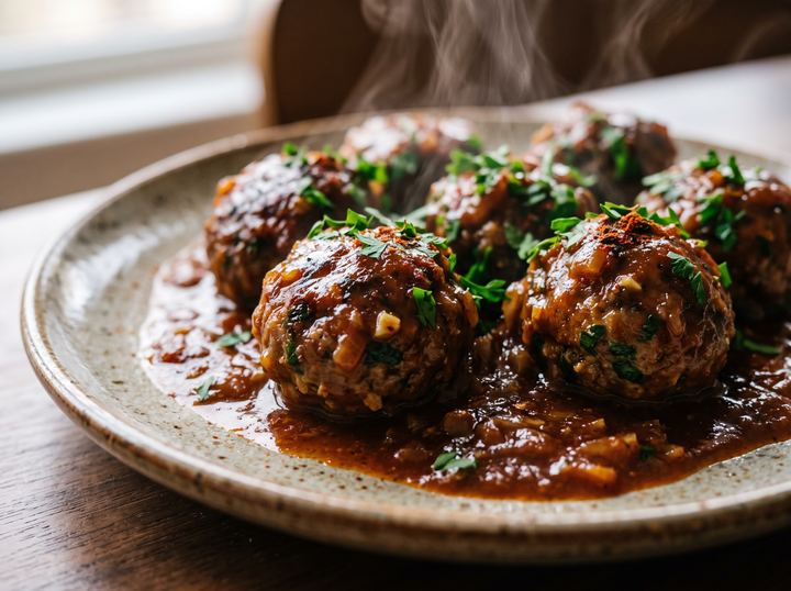 Albóndigas en Salsa Española
