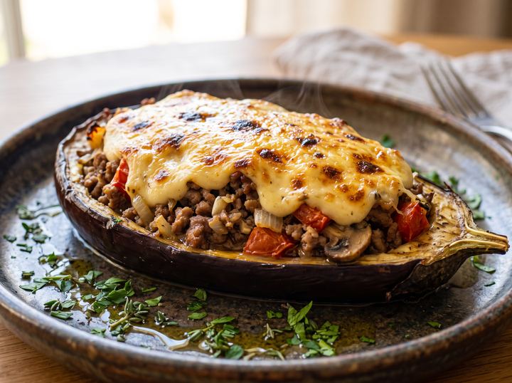 Berenjenas Rellenas al Horno