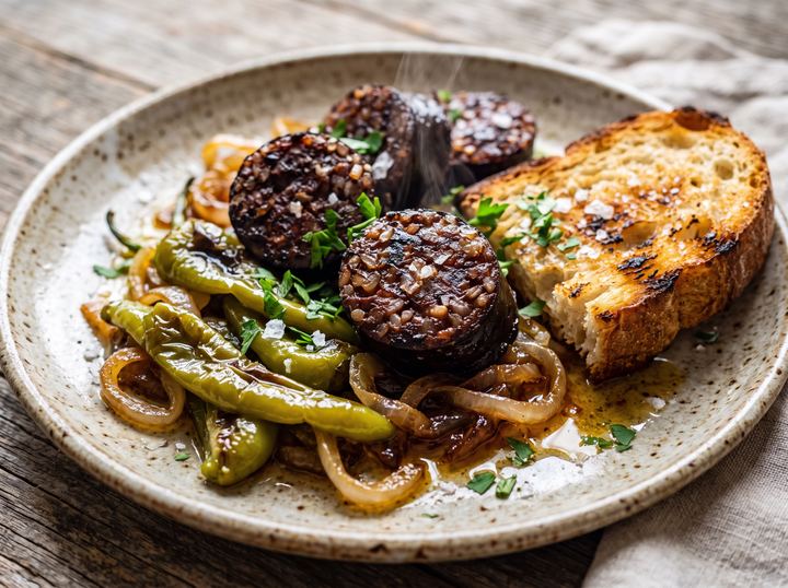 Morcilla de Burgos a la Plancha