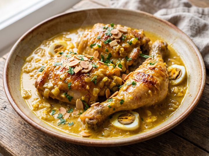 Pollo en Pepitoria