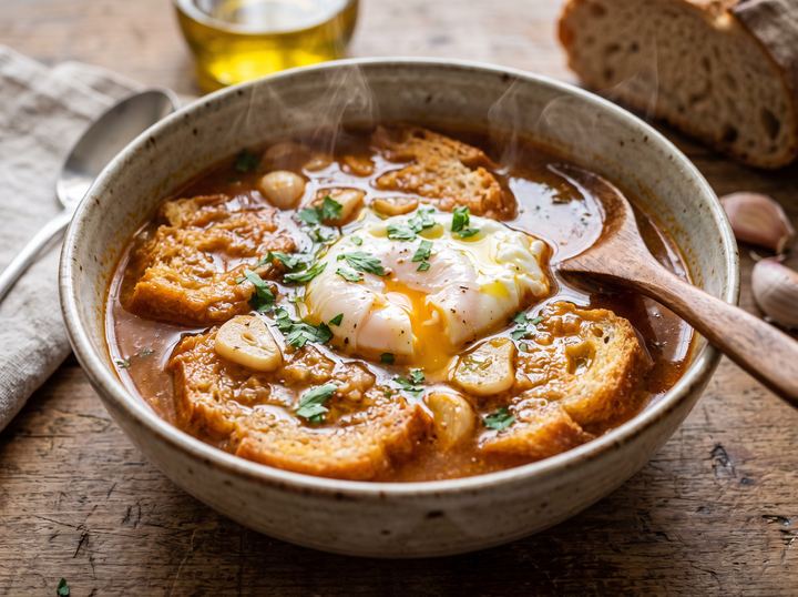 Sopa de Ajo Castellana