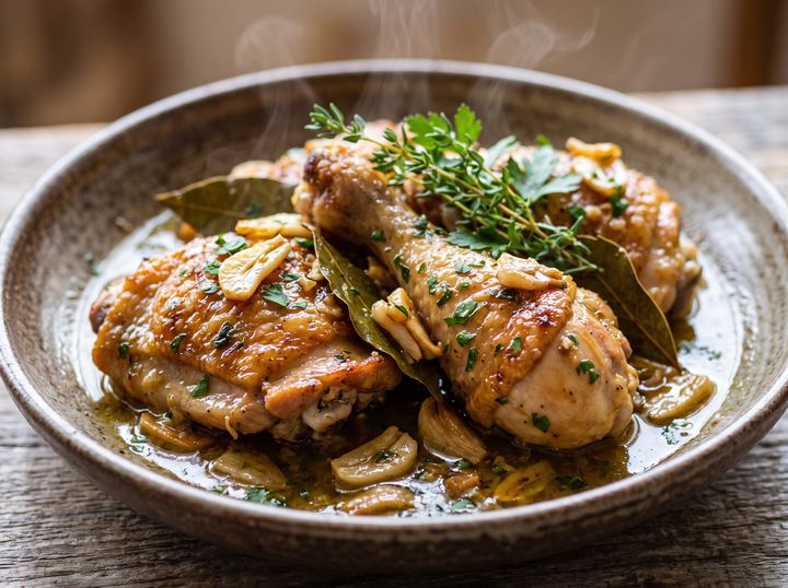Pollo al Ajillo